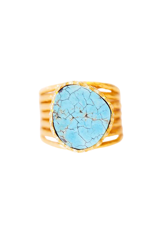 TS Christina Greene Stackable Ring, Turquoise