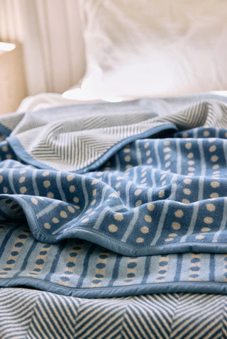 ChappyWrap Blanket, Pebble Beach Cornflower