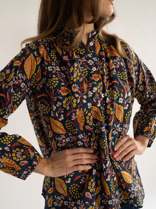 Mille Francesca Top, Star Floral