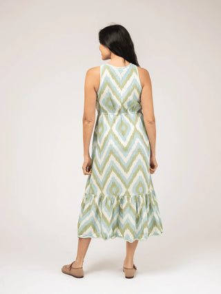 Beau & Ro Lina Dress, Terrain Ikat