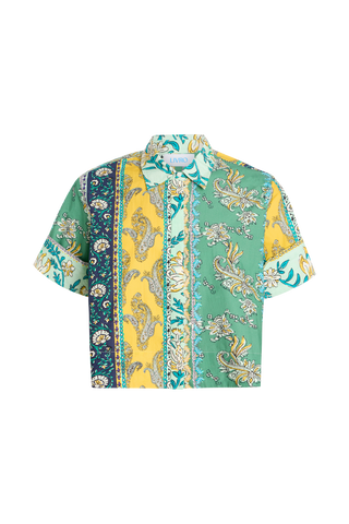 Livro Club Shirt, Paisley Ribbon