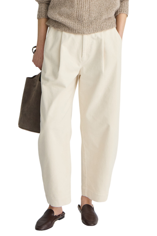 Apiece Apart Bari Crop Trouser, Stone