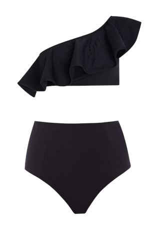 Marie Oliver Doris Micha Bikini Set, Black