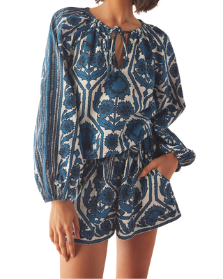 Omika Tiya Blouse, Tessa Santorini