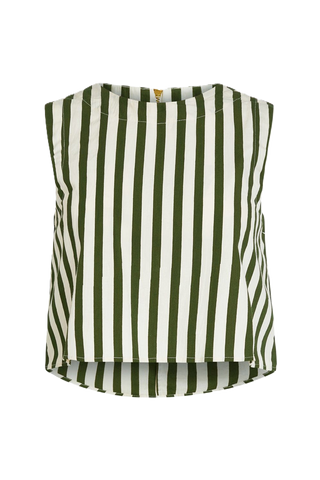 Livro Crop Top, Chive Stripe