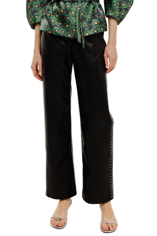 Cala De La Cruz Eliana Pants, Caviar