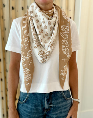 Olivia by Livro Bandana Scarf, Dusty Trail