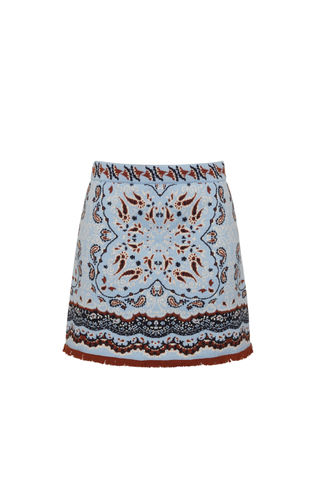 Cara Cara Lindy Skirt, Paisley Scarf