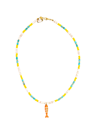 Gather Goods Fish Charm Necklace