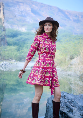 Beyond by Vera Durham Dress, Holly Berry