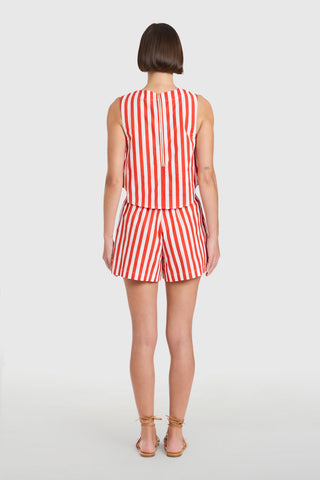 Livro Crop Top, Red Stripes