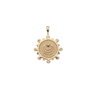 Jane Win Courage Petite Embellished Coin Beaded Satellite Necklace
