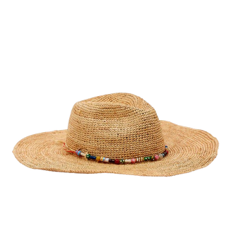 Hat Attack Millie Continental Hat, Natural Multi