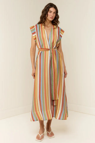 Palm Noosa Gigi Dress, Anana Stripe