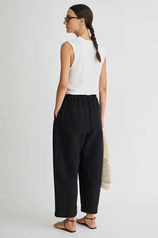 Apiece Apart Everyday Pull-On Pant, Black