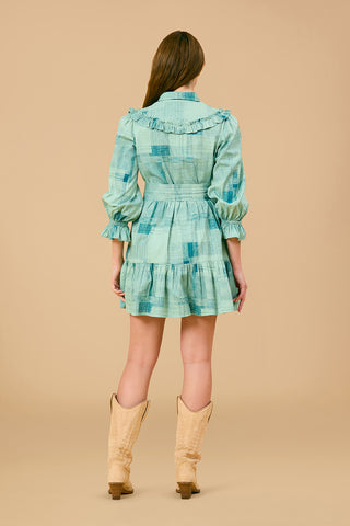 Olivia by Livro Dale Dress, Blue Print