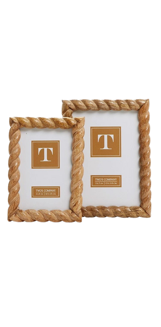 Twist 4x6 Photo Frame, Natural