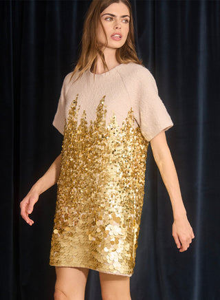 Hunter Bell Aerin Dress, Sequin Boucle