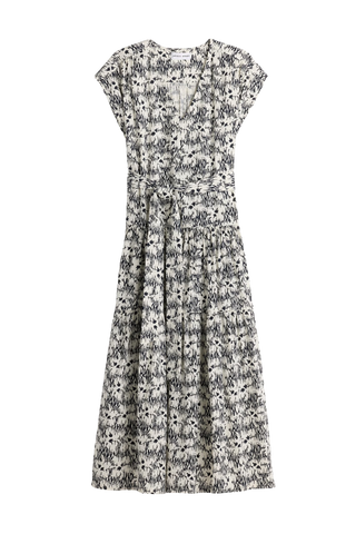 Apiece Apart Textured Agathe Tier Maxi, Tropical Midnight