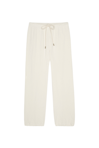 The Great The Fleece Sport Sweatpant, Washed White