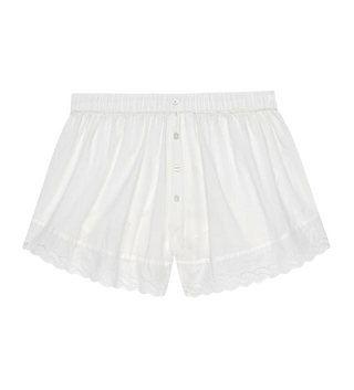 The Great The Eyelet Tap Short, True White