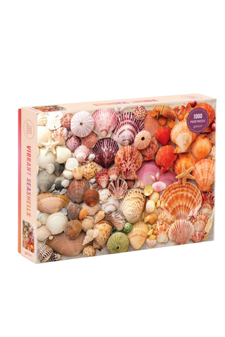1000 Piece Puzzle, Vibrant Seashells