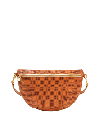 Clare V. Grande Fanny, Cuoio Perf