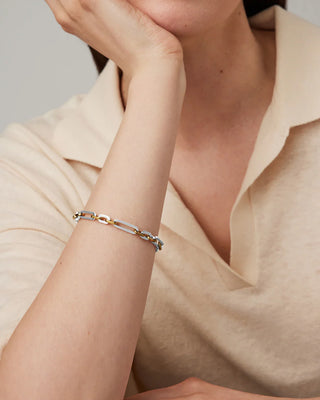 Jenny Bird Mercer Bracelet, Two Tone