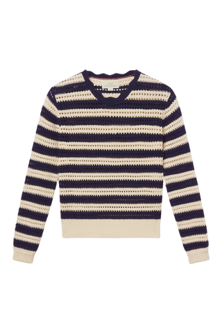 Trovata Ryann Sweater, Navy Stripe