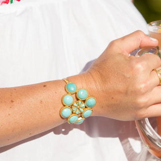 TS Christina Greene The Living Stone Cuff, Turquoise