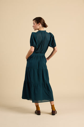 Trovata Blair Dress, Sea Pine Check