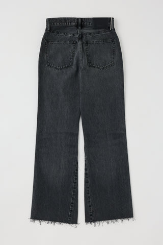 Moussy Vintage Redhook Remake Flare, Light Black