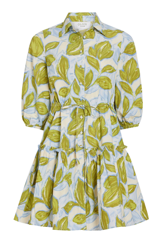 Olivia by Livro Brynn Dress, Zest Leaves