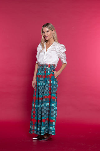 Sheridan French Wesley Skirt, Holly Tartan