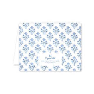 Dogwood Hill Boxed Card Thank You Set, Chinoiserie Block Print