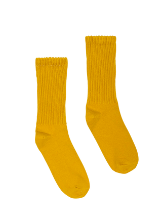 The Great The Classic Crew Sock, Bright Yellow