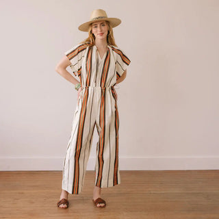 Sunshine Tienda Margo Jumpsuit, Vintage Stripe