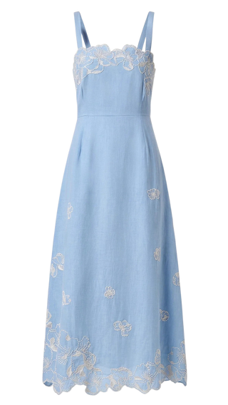 Cleobella Marceline Midi Dress, Glacier Lake