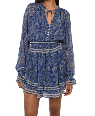 Love the Label Juliet Mini Dress, Arabesque Print