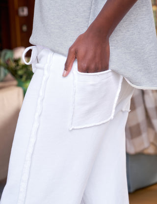 Frank & Eileen Bella Full Sweatpant, White
