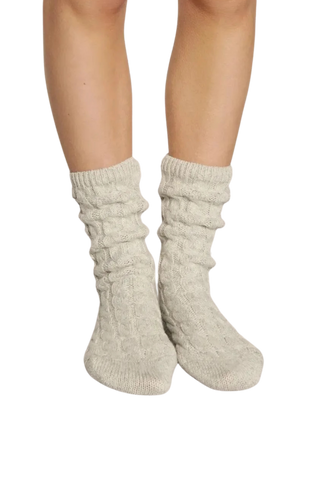 Eberjey Cozy Socks, Light Heather Grey