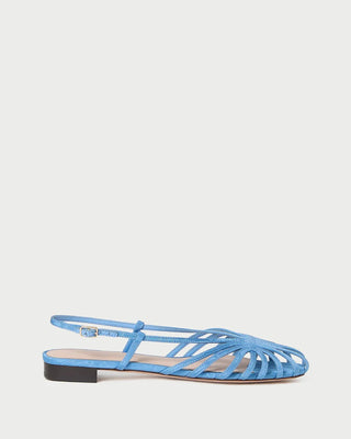 Loeffler Randall Devon Lattice Slingback Sandal, Cornflower Blue
