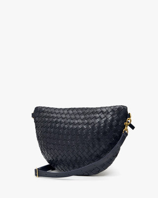 Clare V. Grande Fanny, Twilight Woven Diagonal