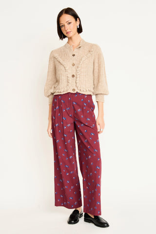 Mirth Moritz Knit Cardigan, Sand