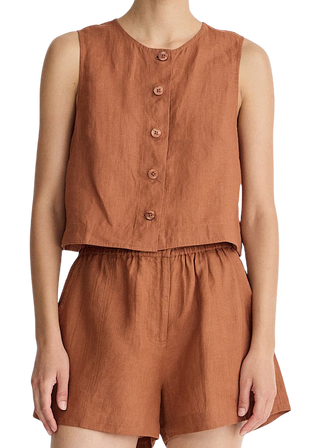 Apiece Apart Godet Tank, Harissa