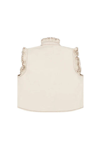 Seventy + Mochi Pablo Vest, Ecru