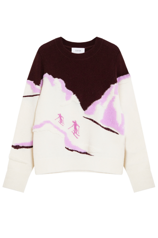Cocoa Cashmere Story Jumper, Pearl