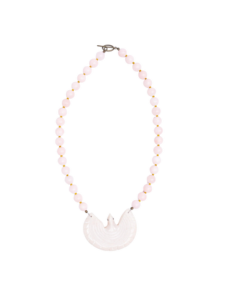 Gather Goods Mother of Pearl Eagle Necklace