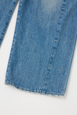 Moussy Vintage MV Bayard Side Line Cocoon PT, Blue