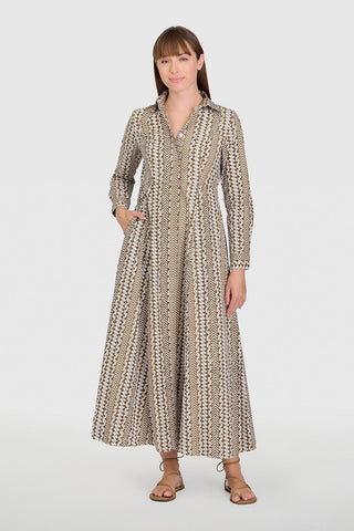 Livro Classic Shirt Dress, Driftwood